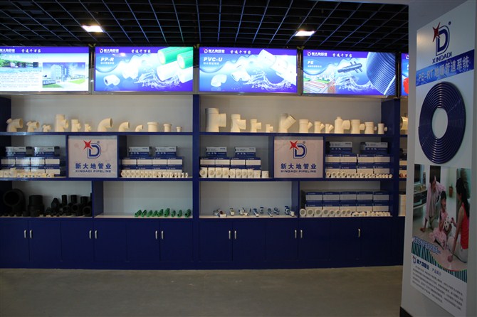 新大地管业展厅